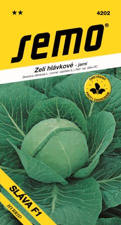 Kapusta Sláva F1 sk. SEMO 4202 – jednoročka