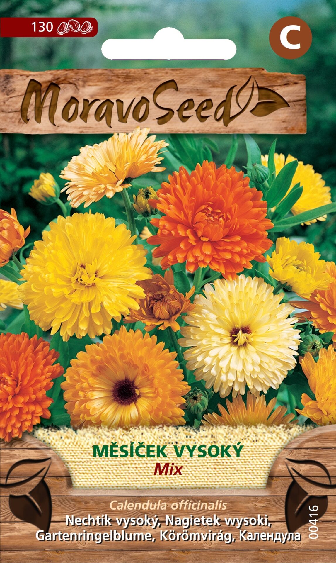 Calendula officinalis/Nechtík/vysoký plnokvetý MS 416