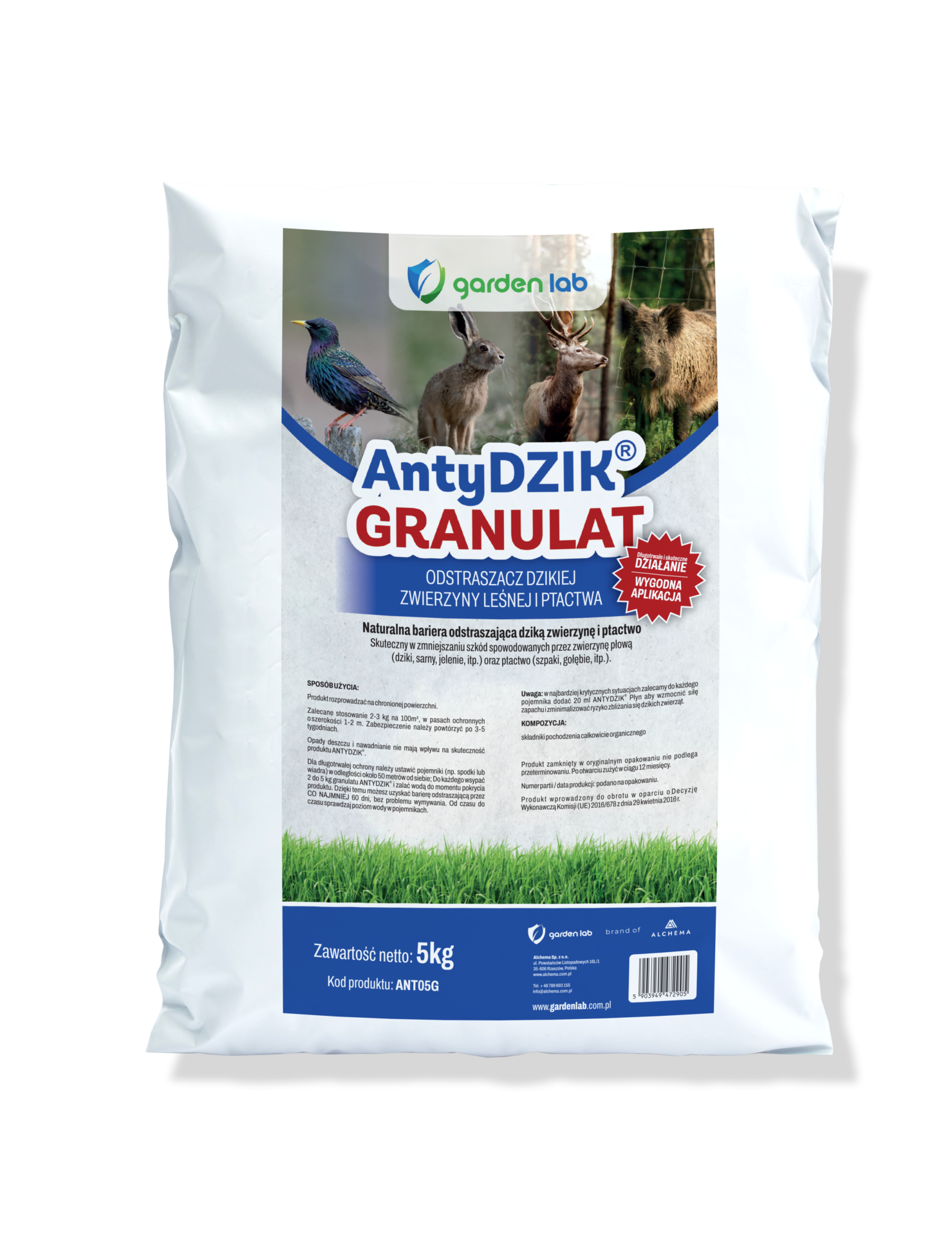 Anti Diviak prírodná pachová bariéra 5 kg